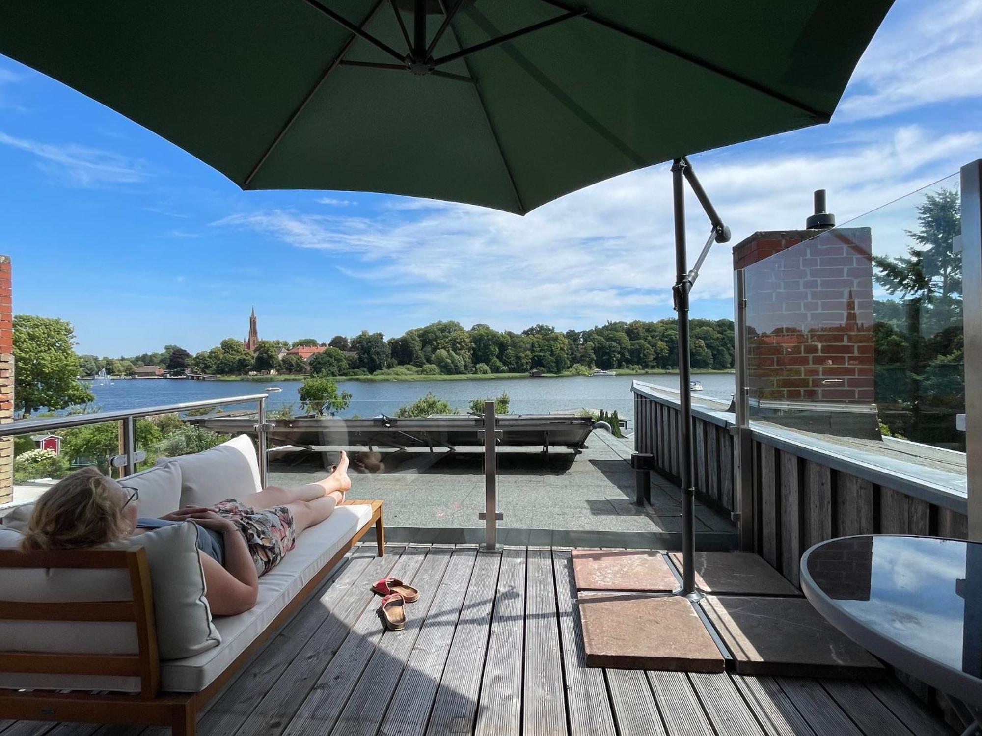 Ferienhaus Seekutter Mit Eigenem Seezugang Malchow (Mecklenburg-Vorpommern) Exterior foto