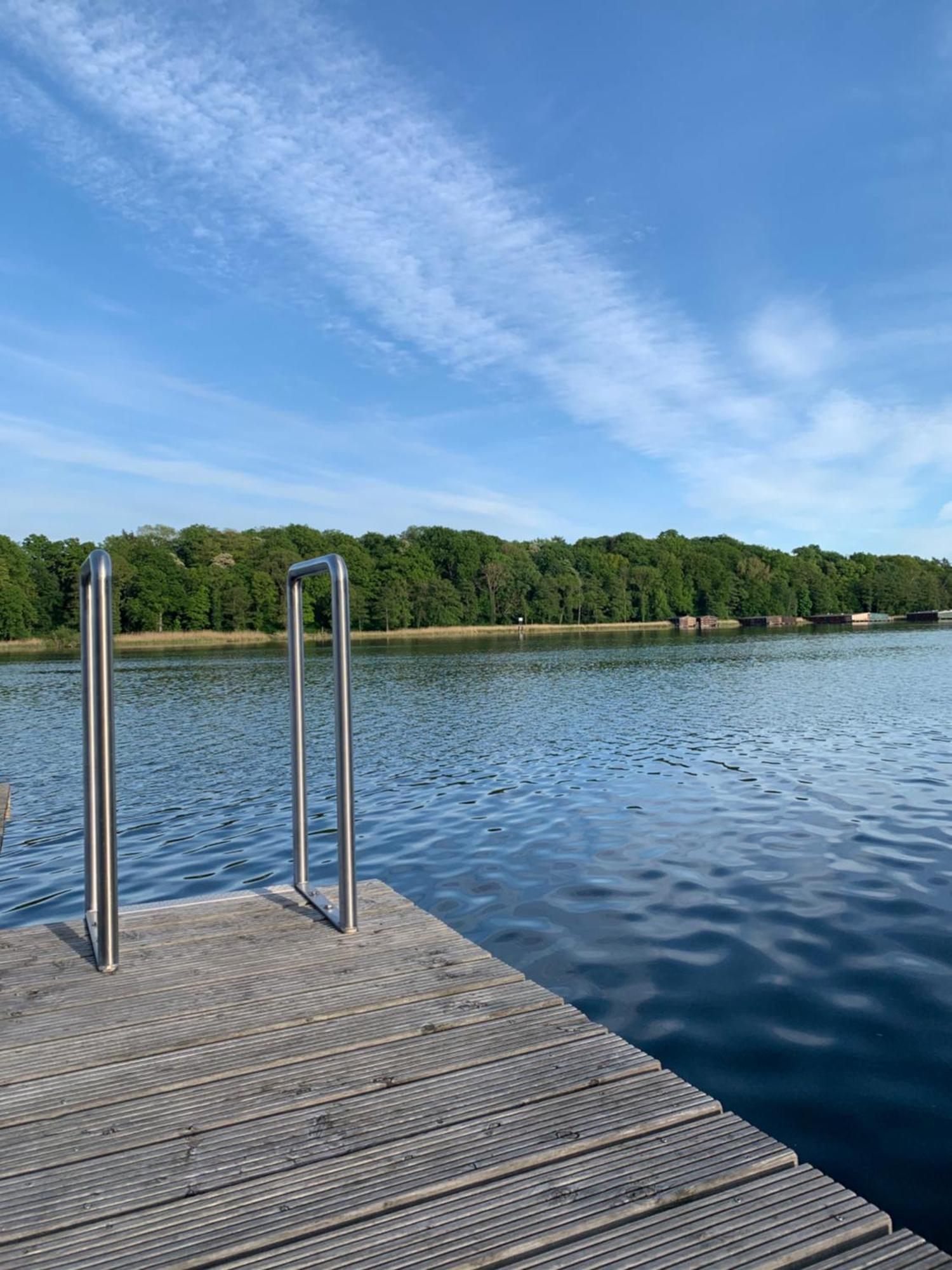 Ferienhaus Seekutter Mit Eigenem Seezugang Malchow (Mecklenburg-Vorpommern) Exterior foto